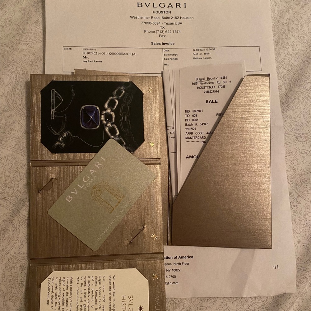 Bulgari Necklace